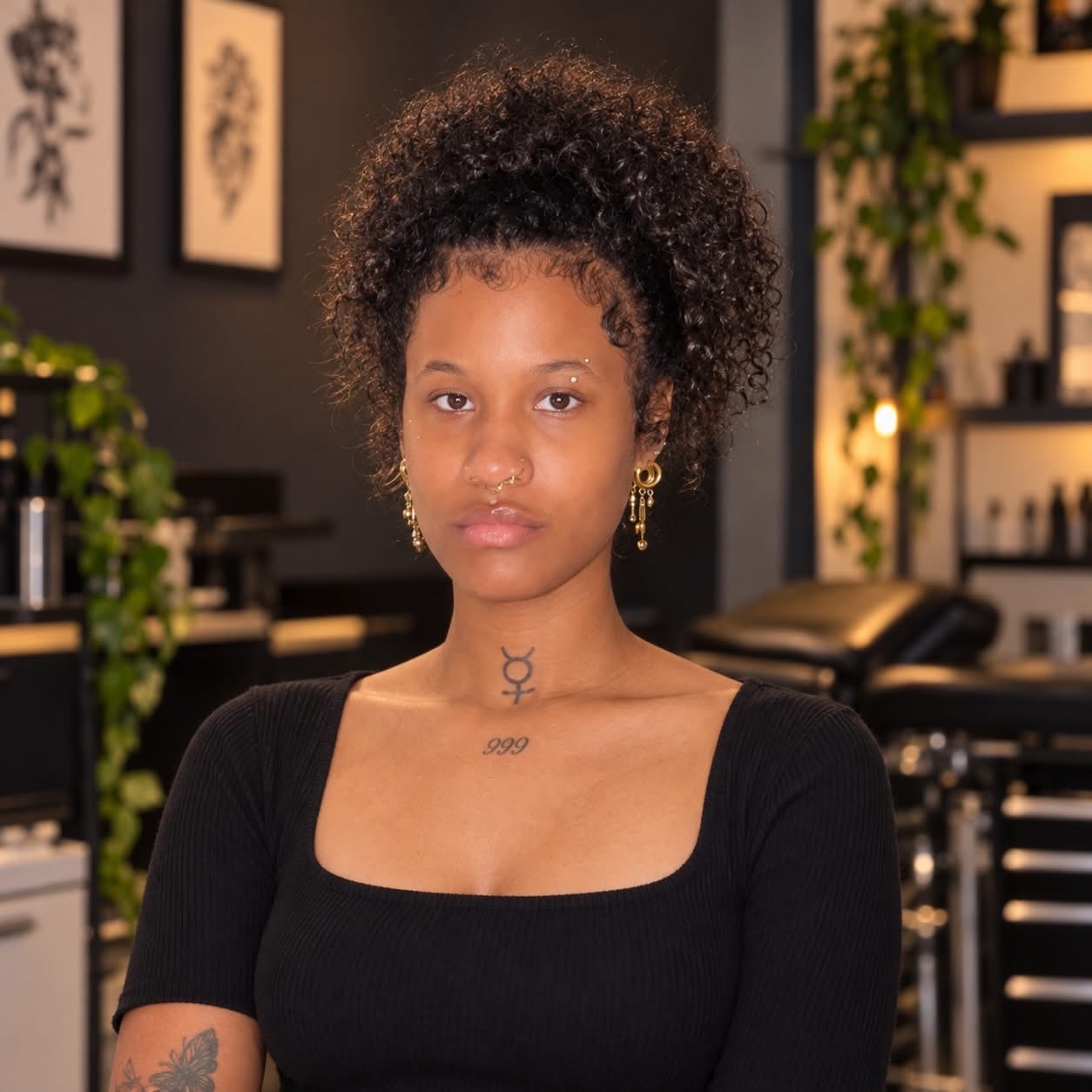 Nadia, professional piercer at Supremacy Ink in Cleveland